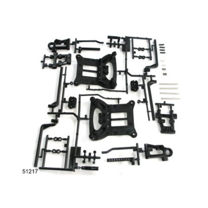 TT01D/R/E B-Parts Suspension Arm/Body M.